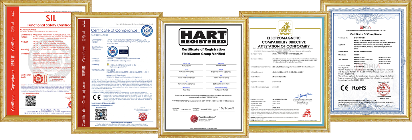 Flowmeter certification 